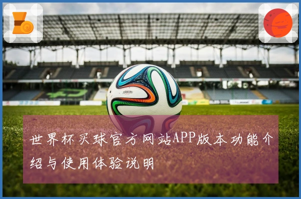 世界杯买球官方网站APP版本功能介绍与使用体验说明